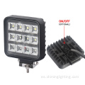 Luz de trabajo LED de 10-30V ECE R10 ROHS IP67 3 pulgadas 12 W Mini LED Luz para camión